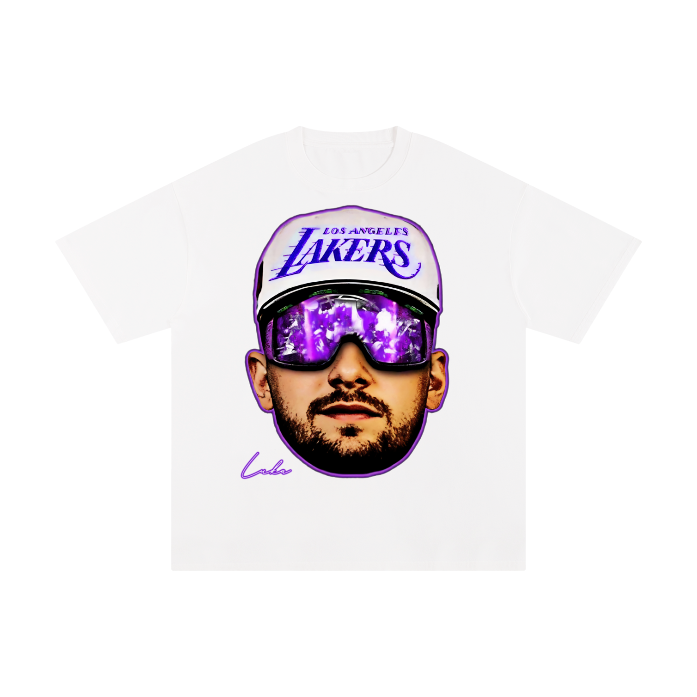 LUKA BIG FACE WHITE TEE